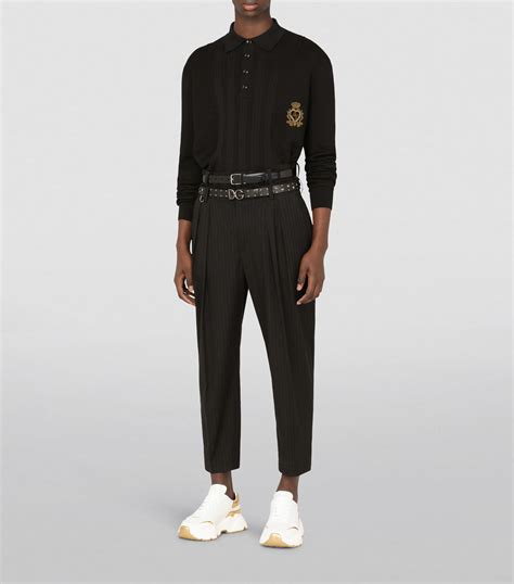 dolce gabbana polo sweatshirt pullover